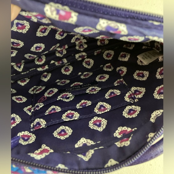 Vera Bradley Purple, Lavender Floral Crossbody Purse - Picture 7 of 10
